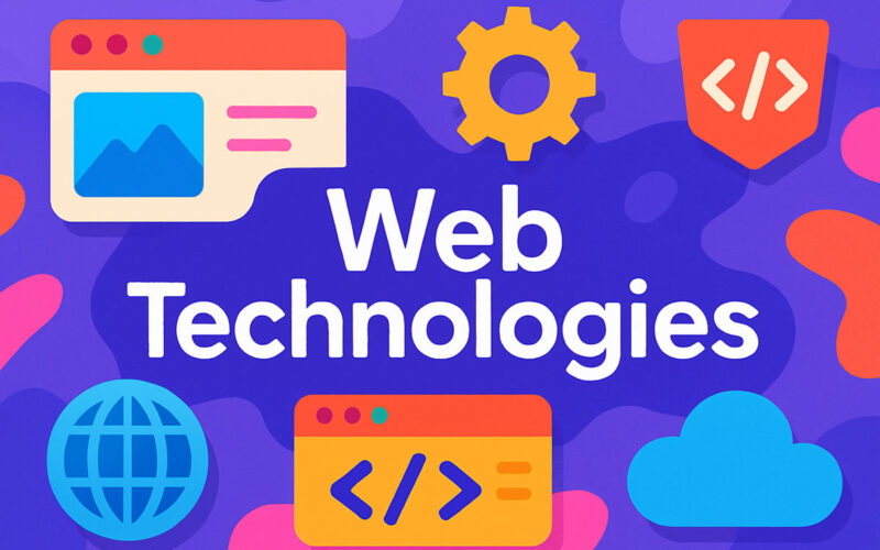 Web Technology কী এবং আধুনিক ওয়েব ডেভেলপমেন্টে এর ভূমিকা